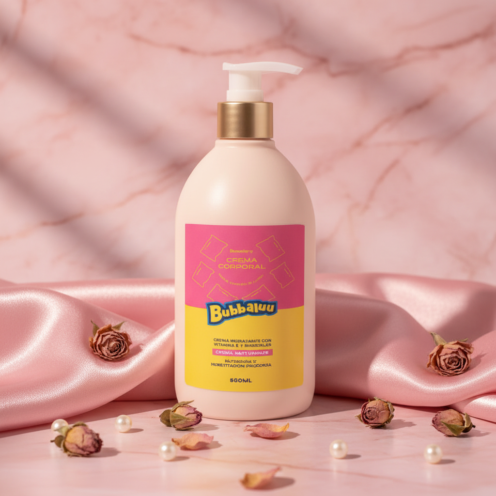 Crema Hidratante Rosa Amarilla Bubbaluu