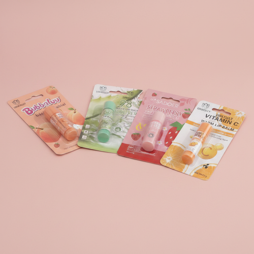 Bálsamos Labiales - fondo blush