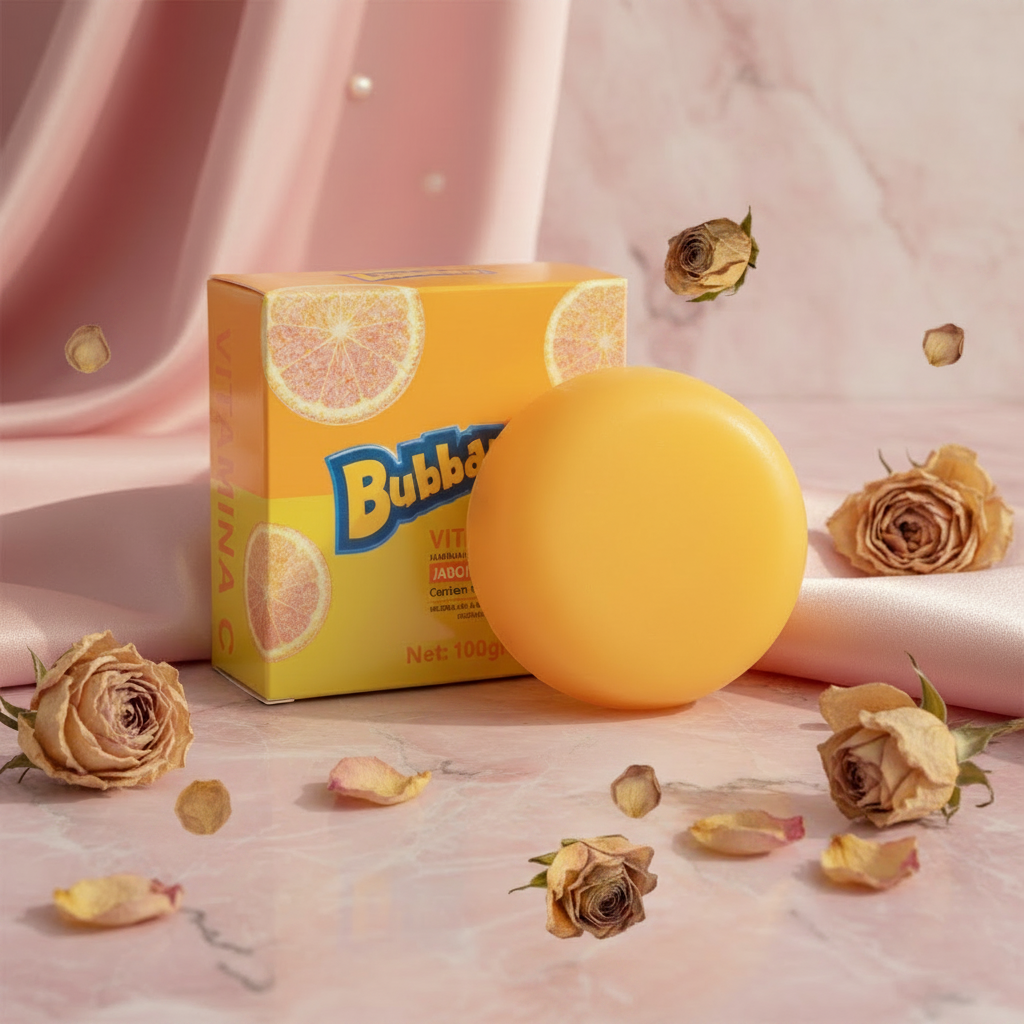 Jabón Vitamina C Bubbaluu - estilo editorial