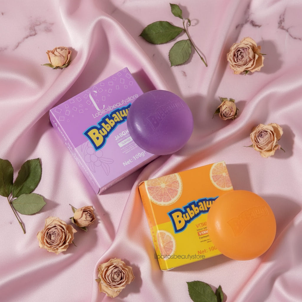 Jabones Bubbaluu Colágeno y Vitamina C - Estilo Editorial