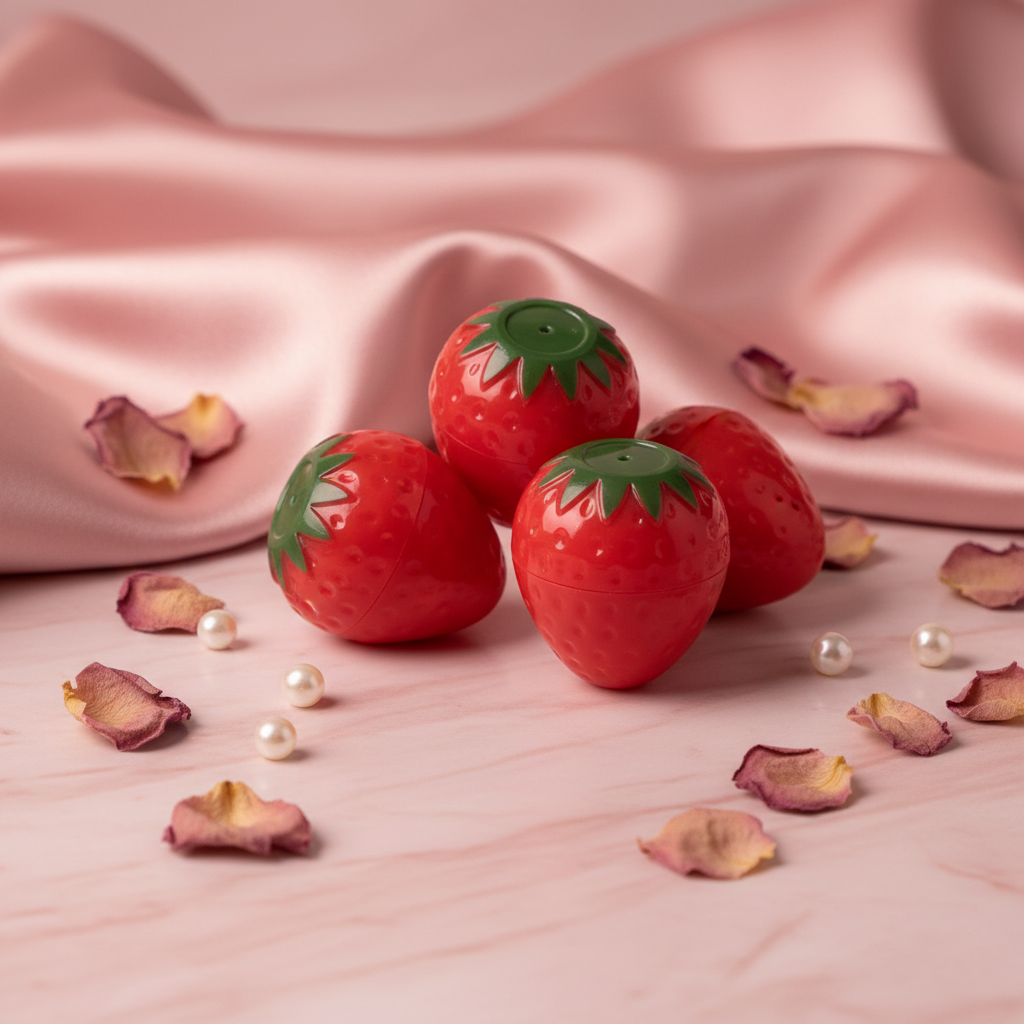 Lip balm fresas múltiples estilo Neshvara